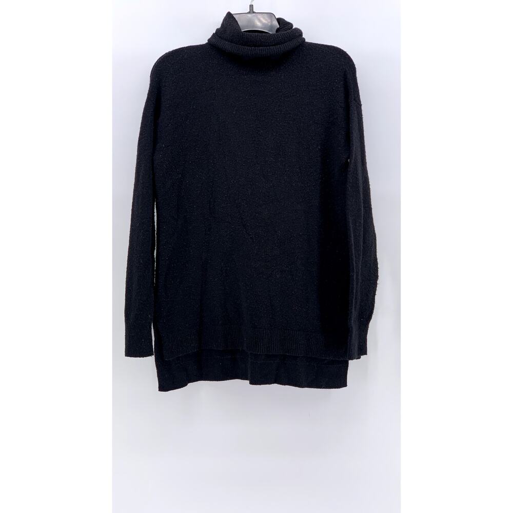 HALOGEN Women's Black Turtleneck Oversized Sweater SZ XS